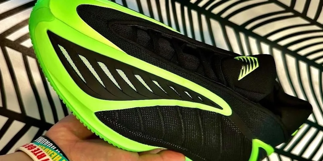 The adidas Anthony Edwards 2 Surfaces in “Lime Burst”