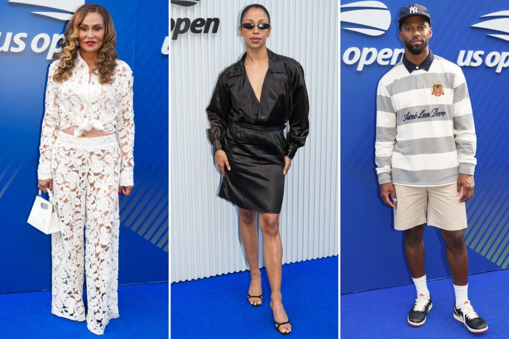 The best celebrity outfits from the US Open 2025: Tina Knowles, Liza Koshy and more