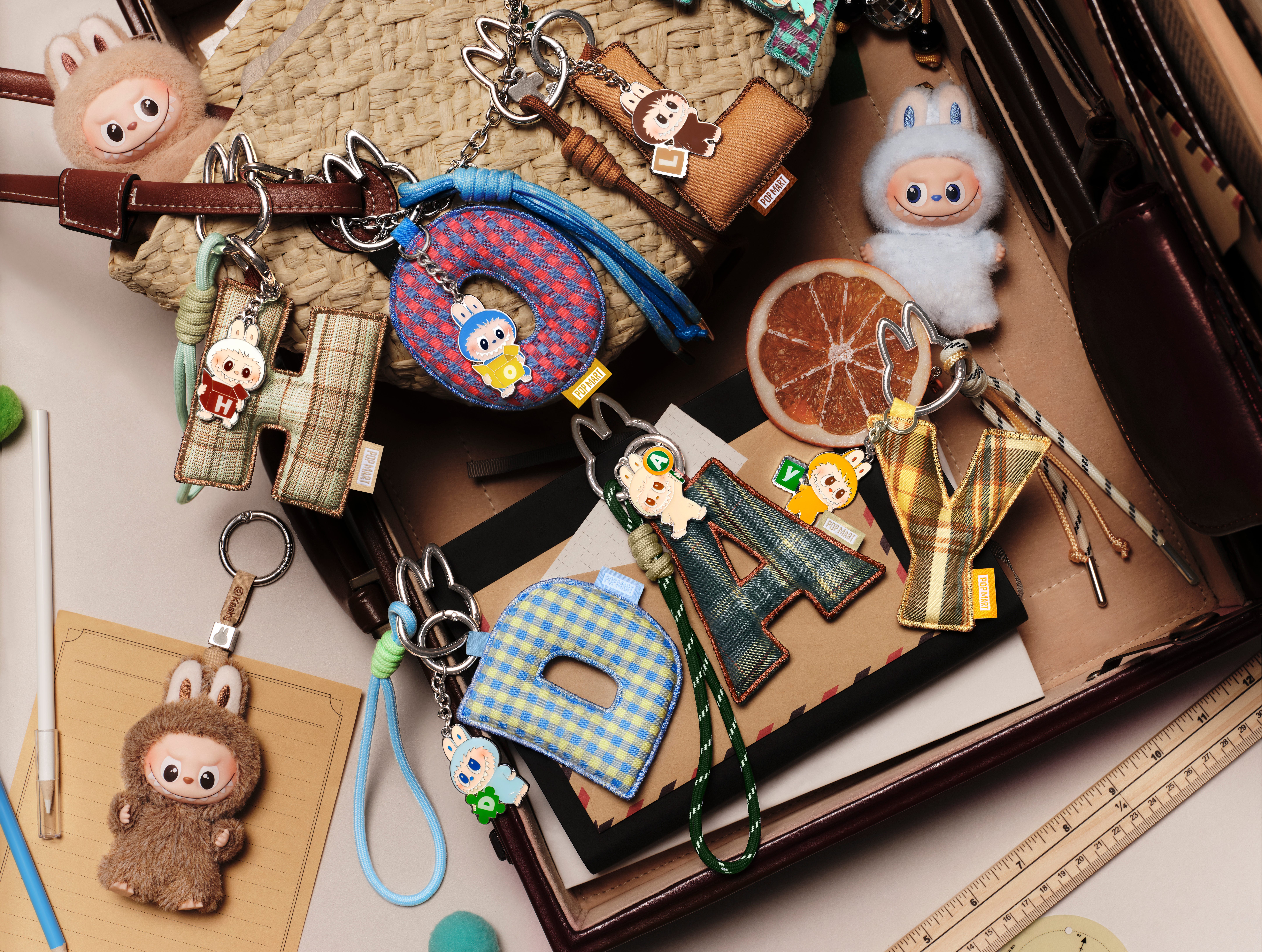 Pop Mart announced mini Labubu plushies and keychains.