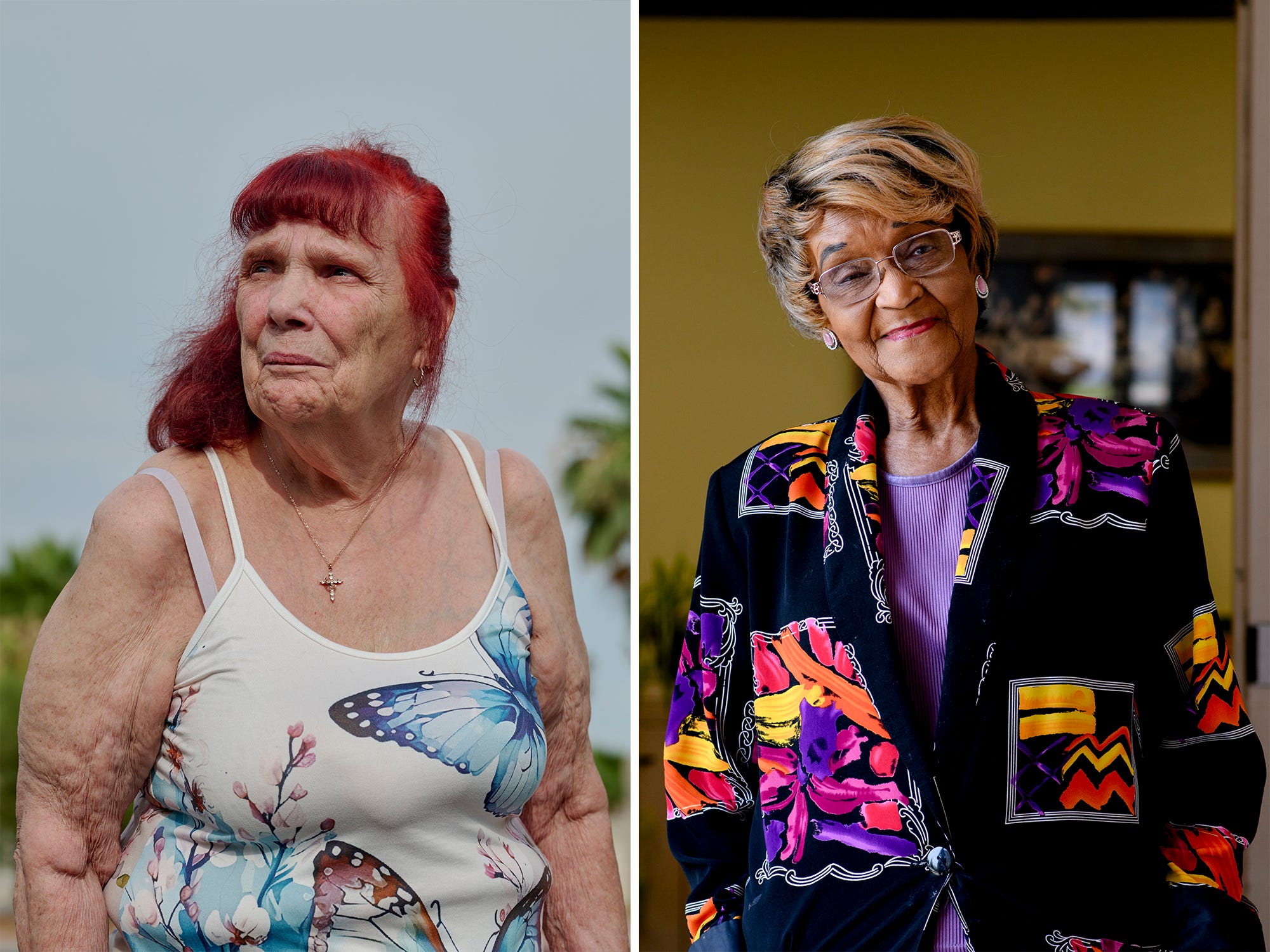 Sandy McConnell and June Boyd