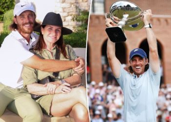 Tommy Fleetwood’s wife, Clare, misses golfer’s first PGA Tour win amid backlash over their age gap