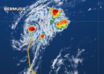 Tropical Storm Fernand forms southeast of Bermuda