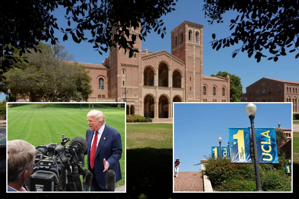 Trump administration freezes $339 million in UCLA grants, accuses school of rights violations