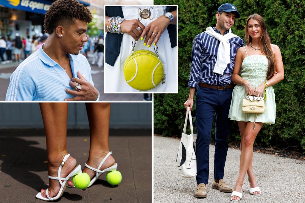US Open an upscale preppy runway as fans sport chic tennis-themed attire: ‘I’m just here for the fashion’