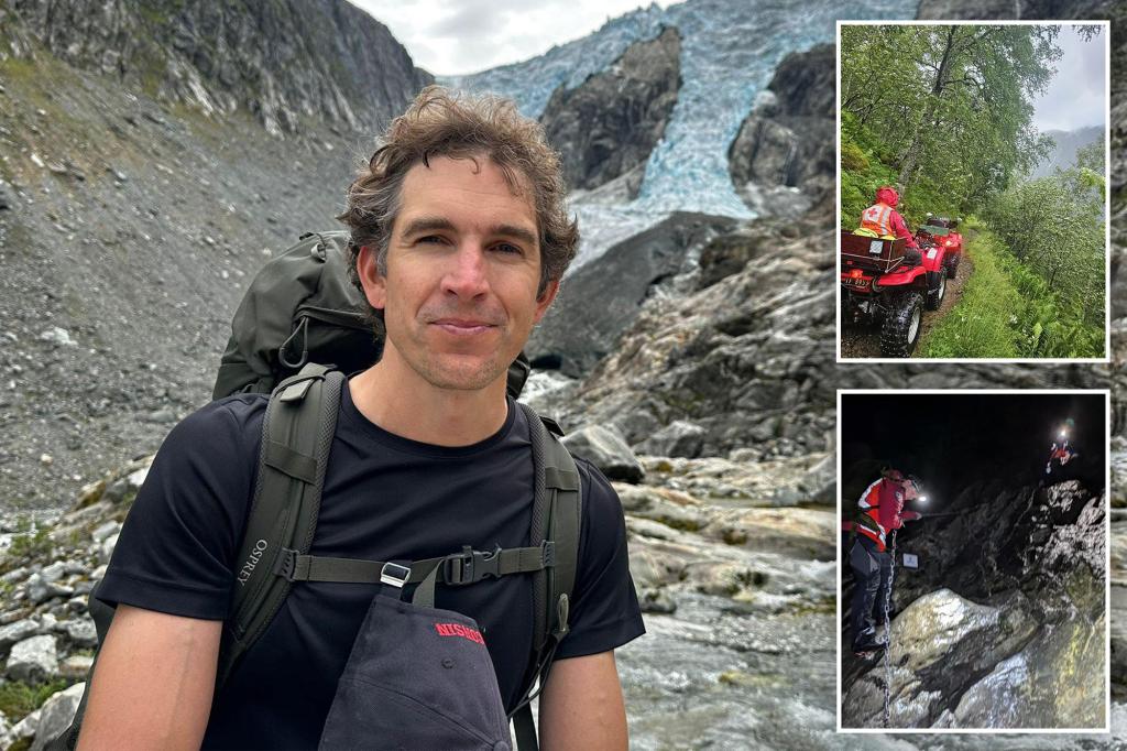US journalist who went missing for six days on Norwegian glacier hike rescued