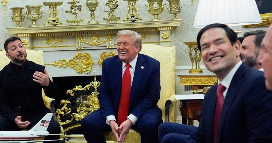 Ukraine and Europe woo Trump away from Putin with suits, golf and praise