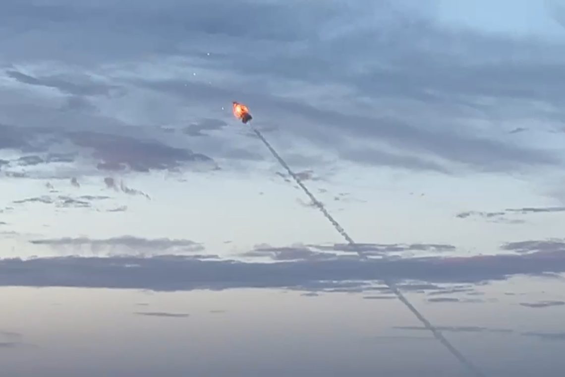 Video Shows Patriot Missile Exploding Midair During Defense Drill