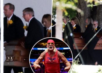 WWE legend Hulk Hogan honored at emotional memorial service in Florida