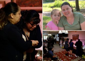 Weeping relatives, friends gather at wake to remember NJ mom and daughter killed in head-on crash with illegal migrant