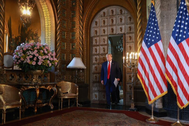 Trump lived at his Mar-a-Lago estate prior to returning to the White House as president.