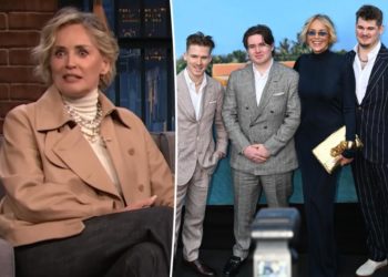 Why Sharon Stone is switching up her underwear after her three sons moved out