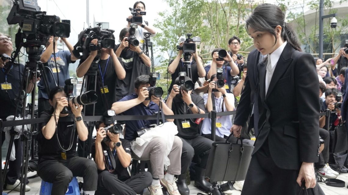 Wife of South Korea’s ousted ex-President Yoon appears for questioning over corruption allegations