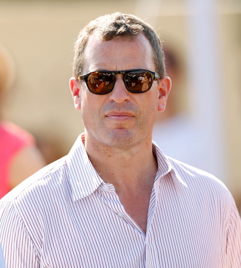 WINDSOR, UNITED KINGDOM - JULY 11: (EMBARGOED FOR PUBLICATION IN UK NEWSPAPERS UNTIL 24 HOURS AFTER CREATE DATE AND TIME) Peter Phillips attends the Out-Sourcing Inc. Royal Charity Polo Cup 2025 at The Castle Ground, Guards Polo Club, Flemish Farm on July 11, 2025 in Windsor, England. (Photo by Max Mumby/Indigo/Getty Images)