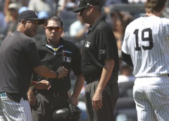 Yankees manager Aaron Boone ejected for 5th time this season in game in loss to Astros