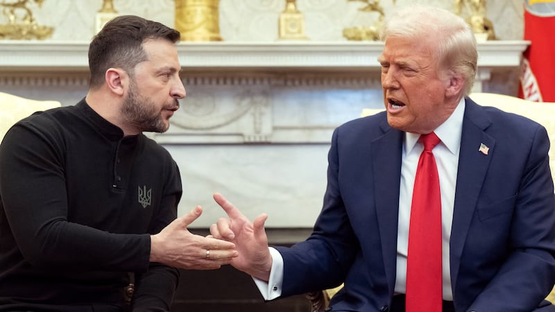 Zelensky and Trump