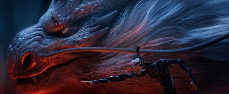 A photo still from "Ne Zha 2"