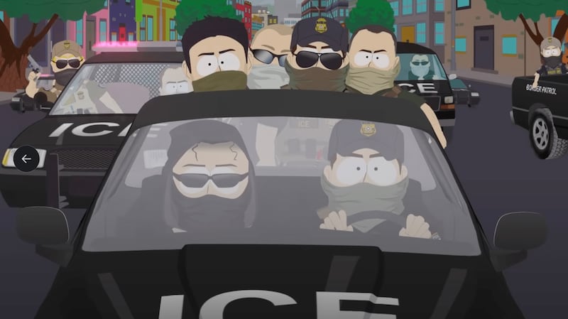 South Park ICE parody from upcoming episode.