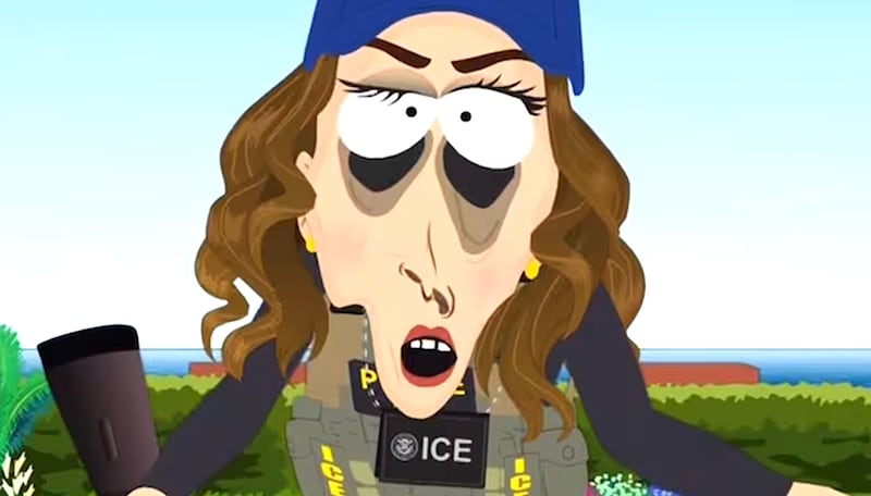 Kristi Noem in South Park