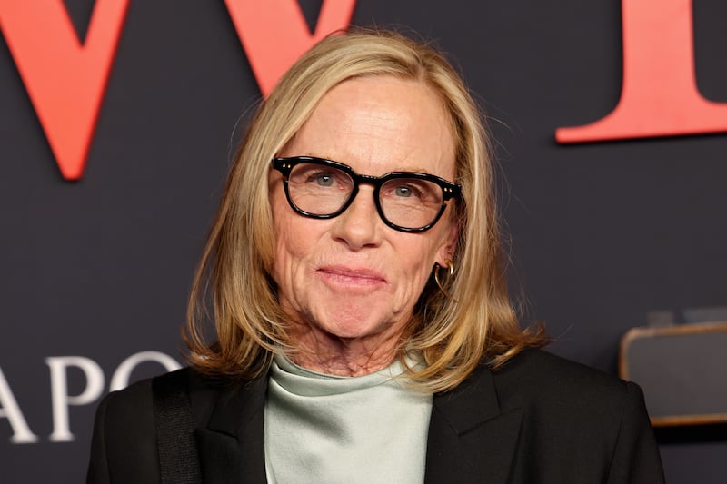 Amy Madigan attends the Los Angeles premiere of Warner Bros. Pictures and New Line Cinema's 