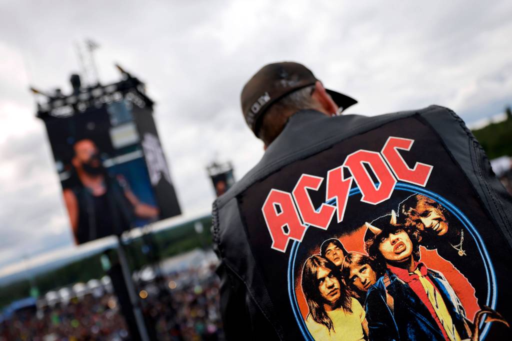 AC/DC fan at Rock Am Ring 2025.