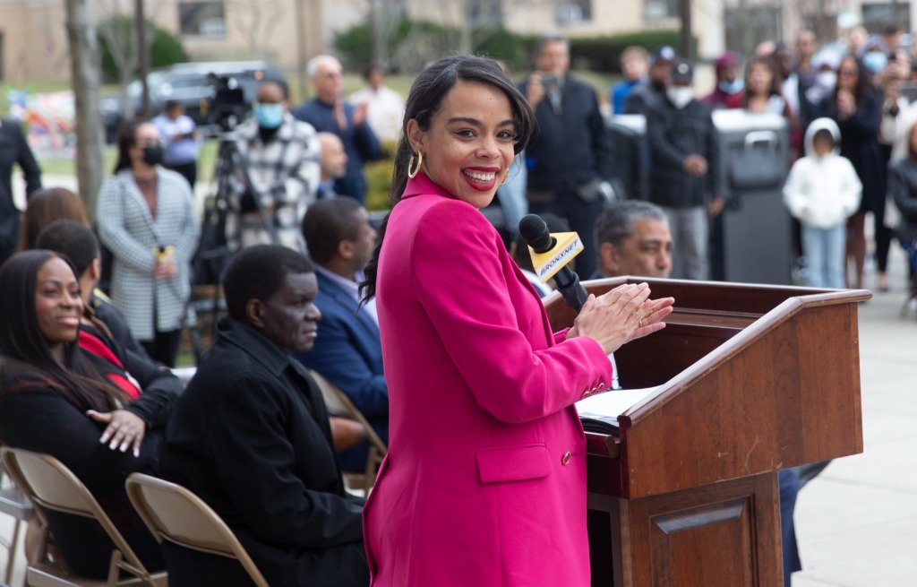 Pierina Sanchez serves as the representative for New York City’s 14th Council District.