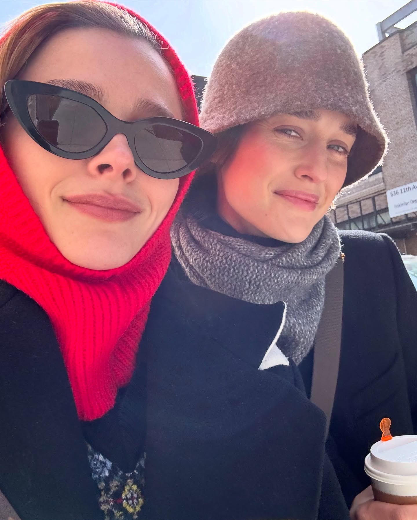 Chlöe Grace Moretz and Kate Harrison in a selfie. 