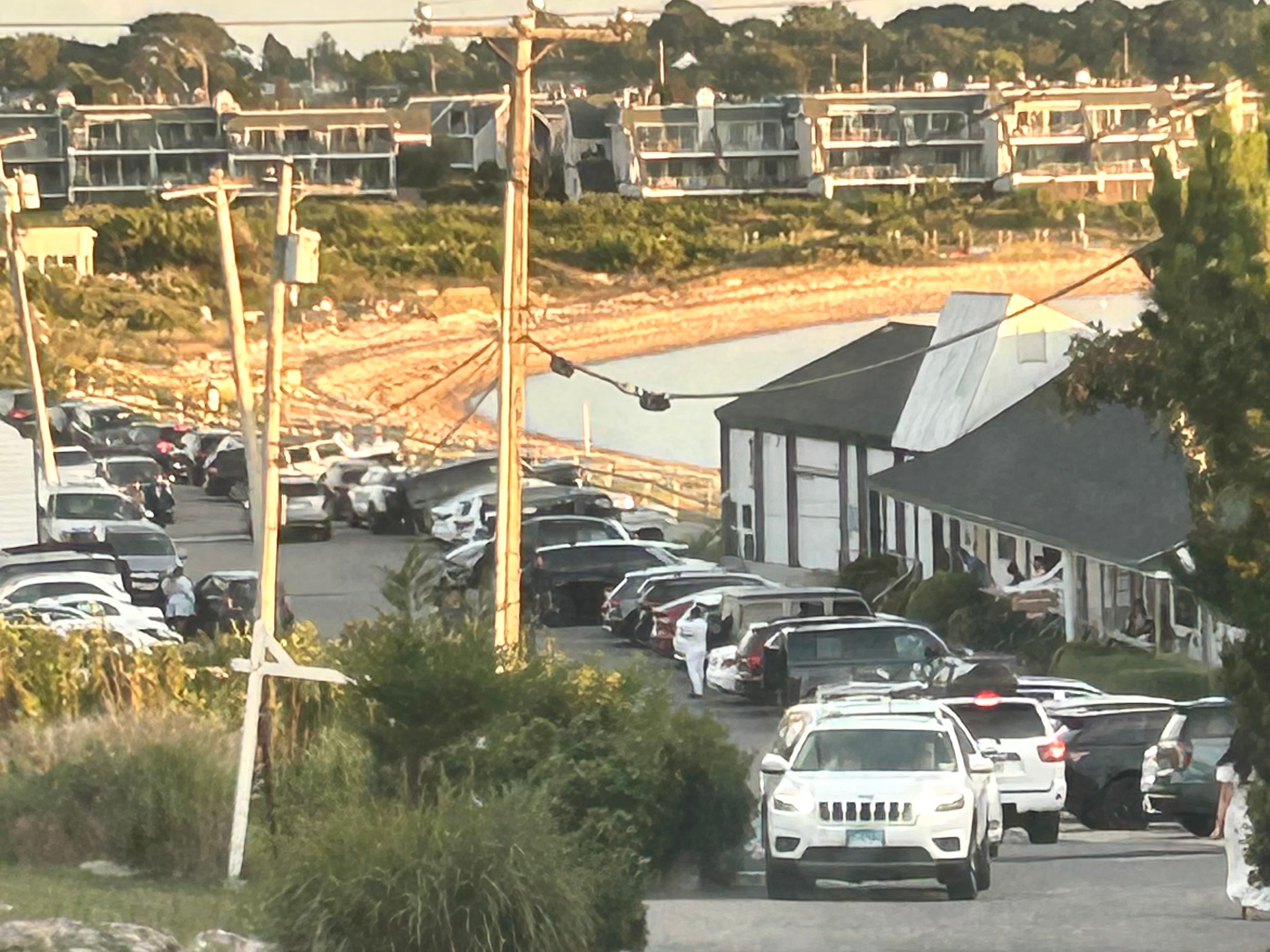 Cars outside Duryea's