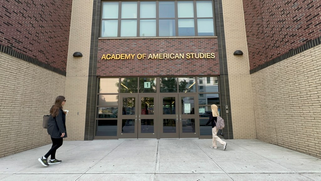 Academy of American Studies entrance.