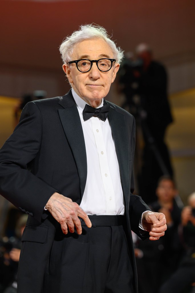 Woody Allen at the Venice Film Festival.