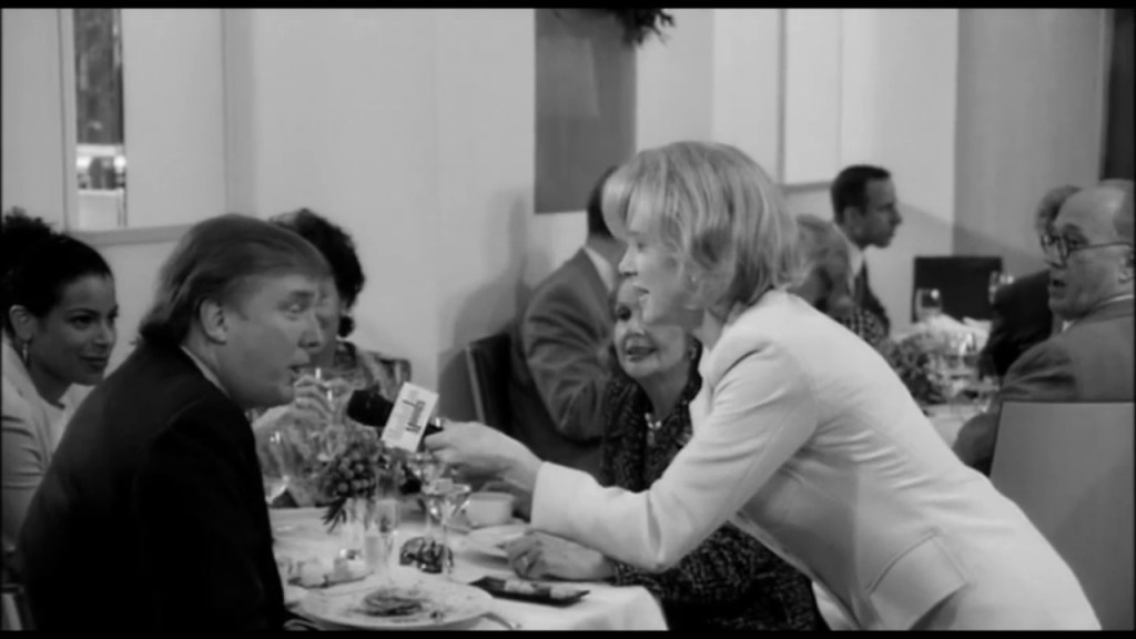 Donald Trump in a scene from Woody Allen's 
