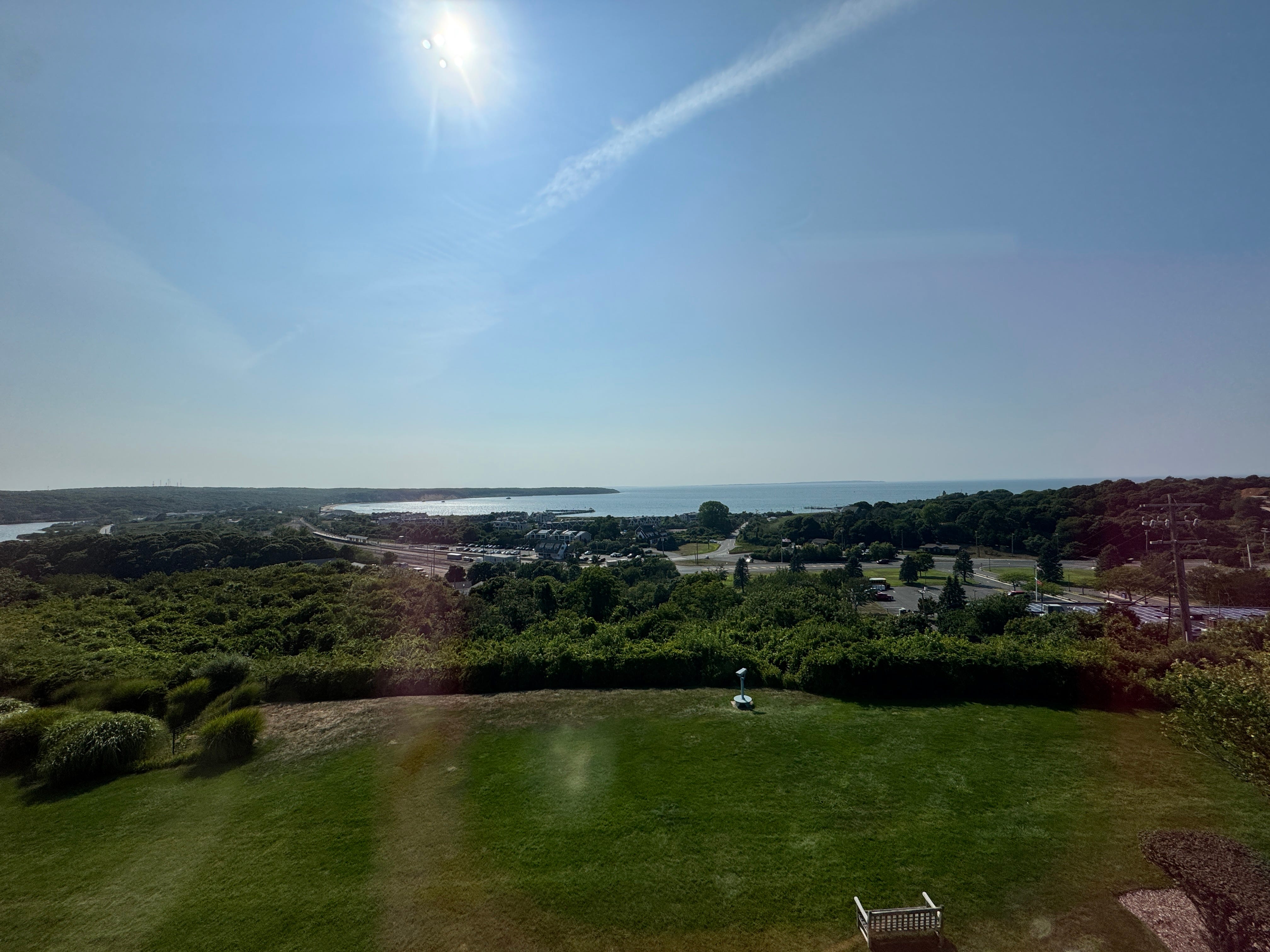 montauk manor view from window