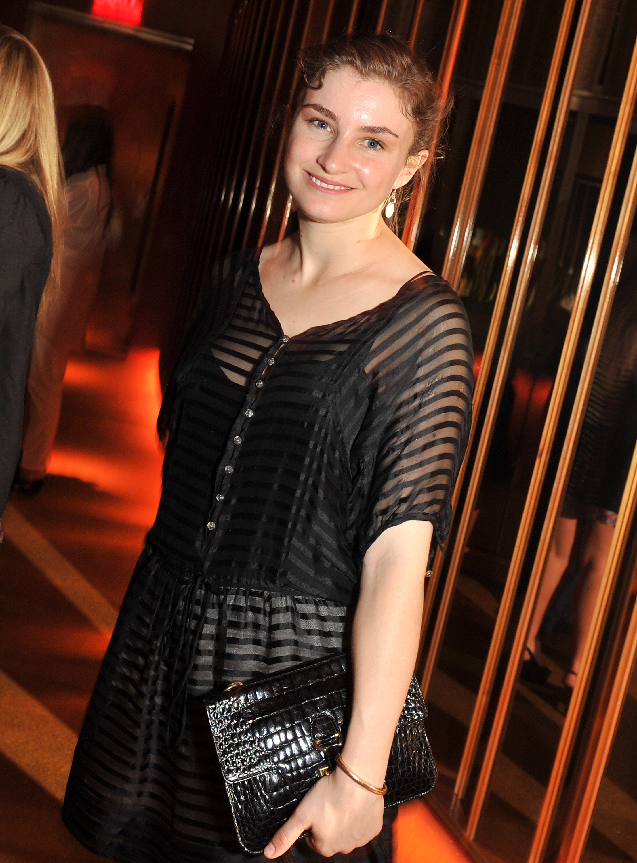 Chloe Malle at a party.