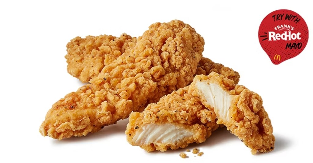 1. McDonald’s Chicken Tenders (2.03/5)