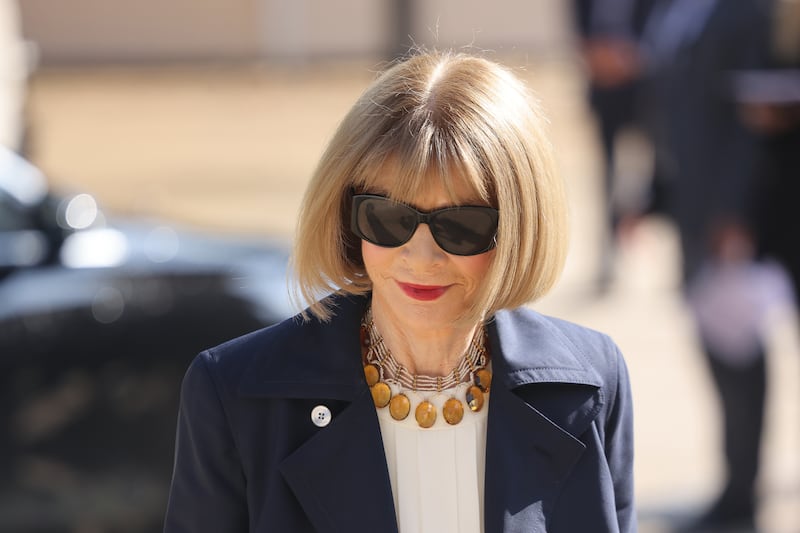 Anna Wintour attends the Chanel Haute Couture Fall/Winter 2025/2026 show as part of Paris Fashion Week on July 08, 2025 in Paris, France.
