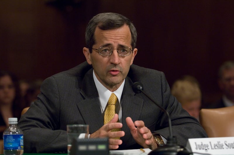 Leslie Southwick, nominee to be a U.S. Circuit judge for the 5th Circuit, speaks during the Senate Judiciary confirmation hearing on pending judicial nominations.