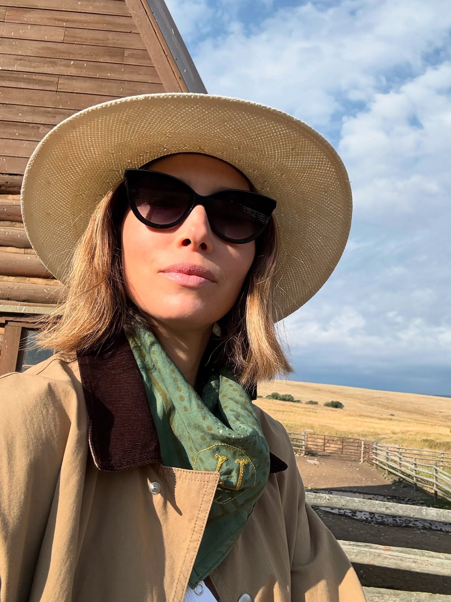 Jessica Biel channels her inner cowgirl.