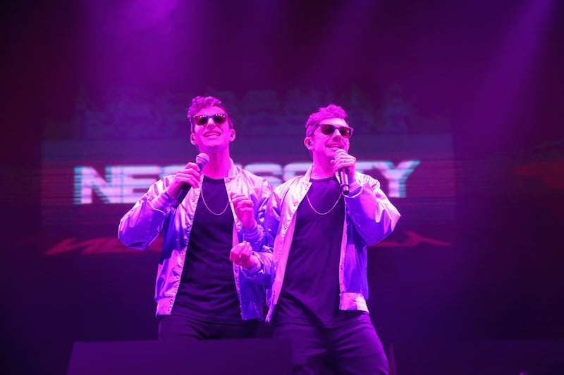 Andy Samberg and Jorma Taccone