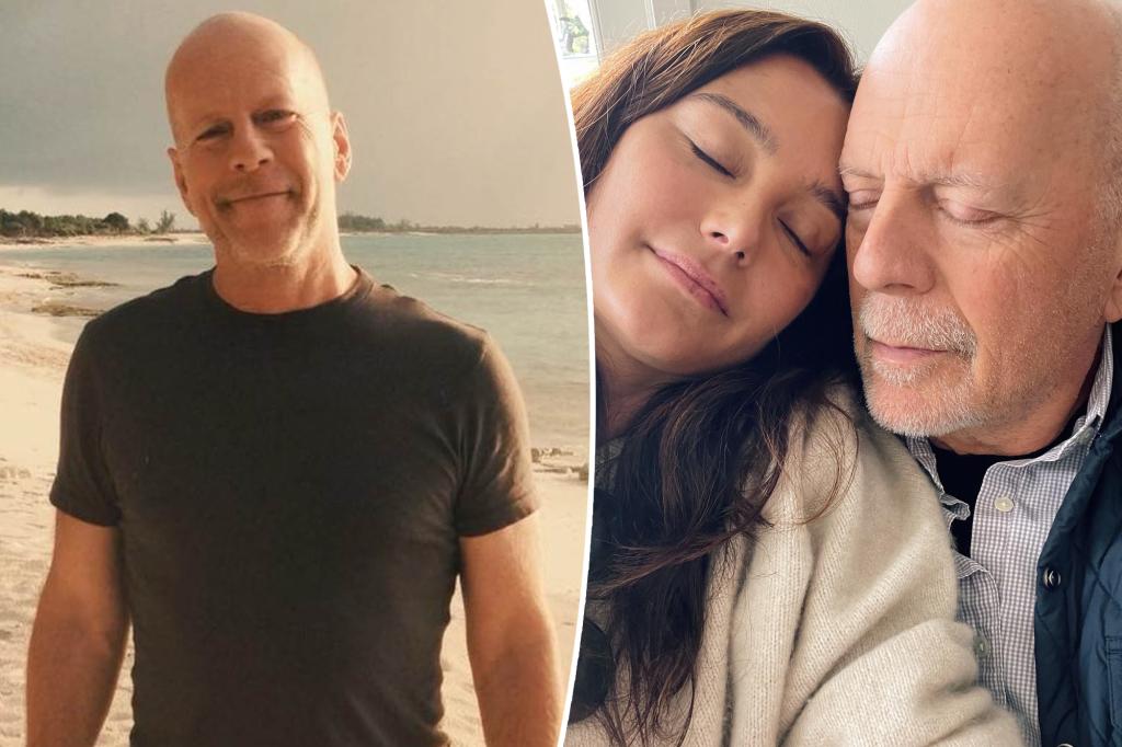 Bruce Willis ‘feels a lot calmer’ since moving to separate home while battling dementia