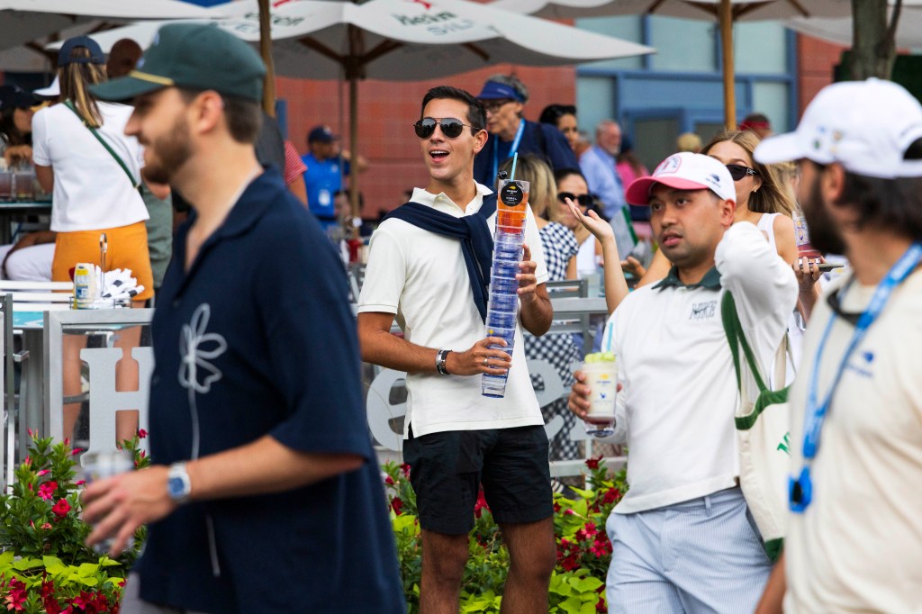 rowdy US open fans