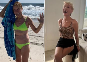 ‘Shark Tank’ star Barbara Corcoran, 76, shows off stunning figure in neon green bikini