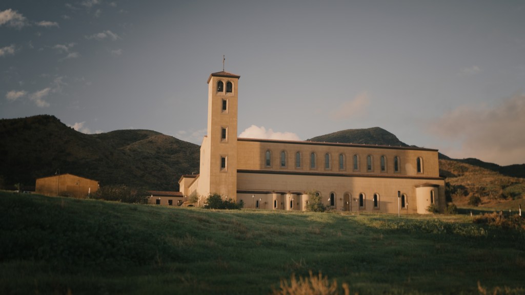 St. Michael's Abbey in Orange County, Calif. was the target of threats from Joshua Michael Richardson in August 2025.