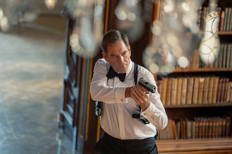 Michael Weatherly as Tony Dinozzo.