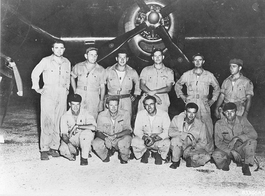 The crew of the Bockscar.