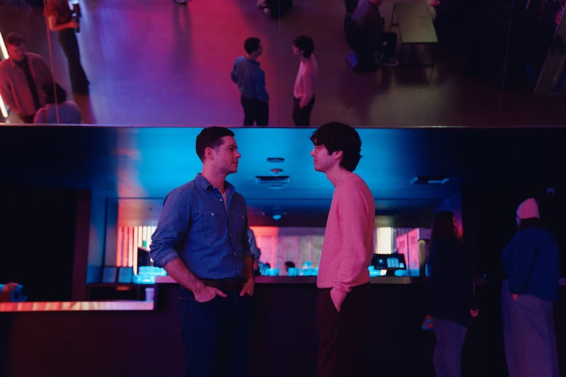 Dylan O'Brien and James Sweeney