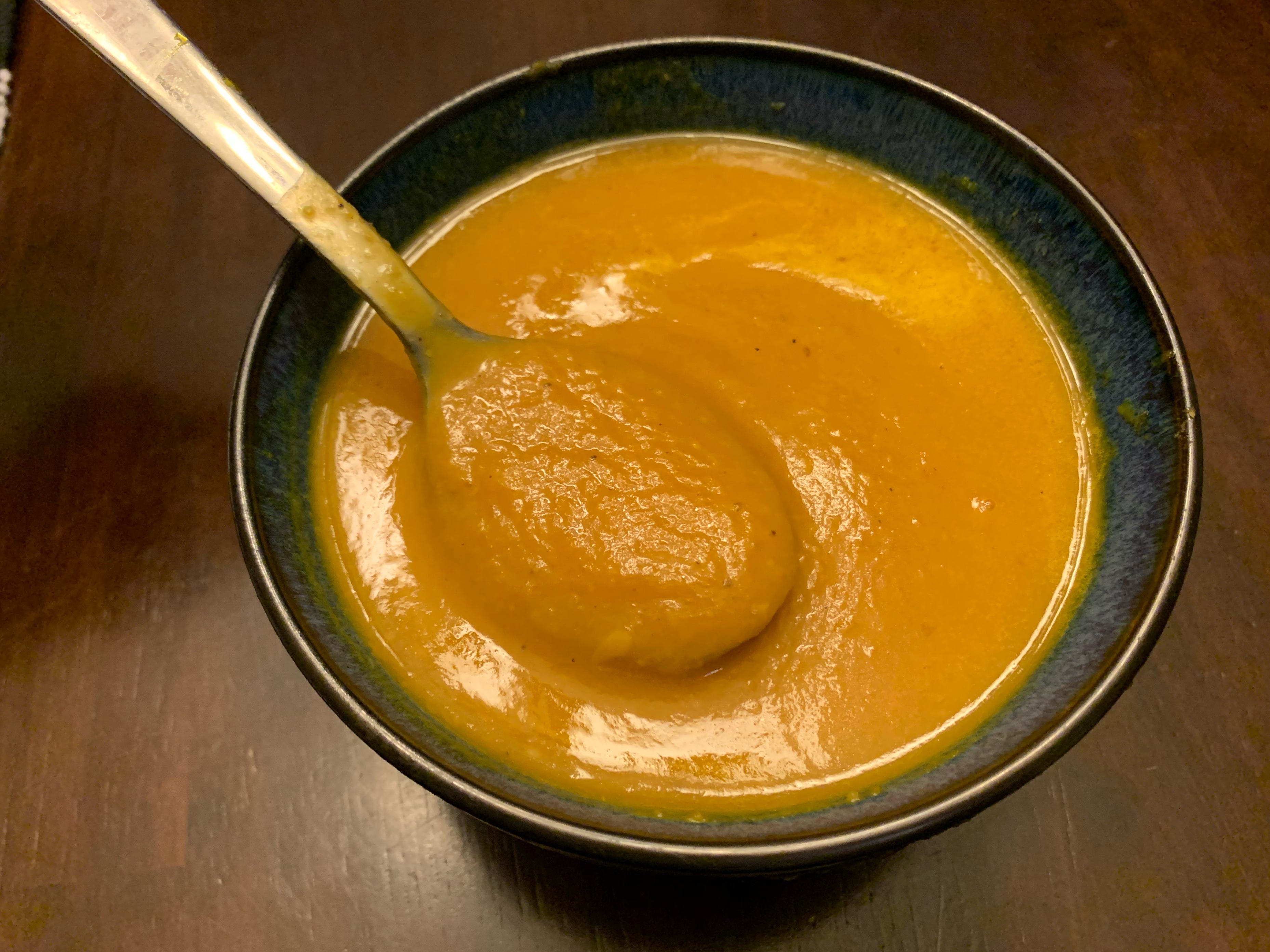 Trader Joe's pumpkin squash bisque