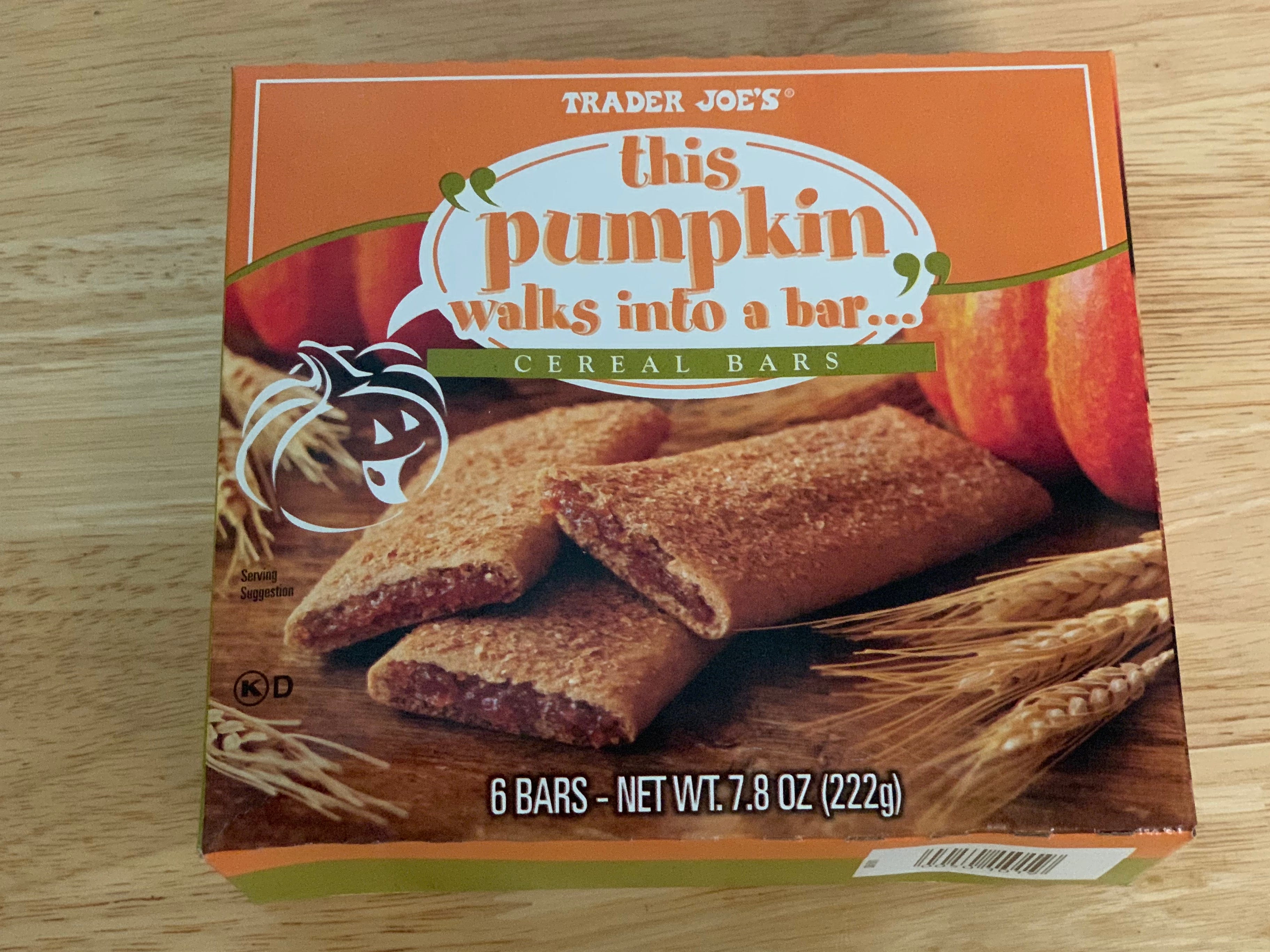 Trader Joe's This Pumpkin Walks into a bar