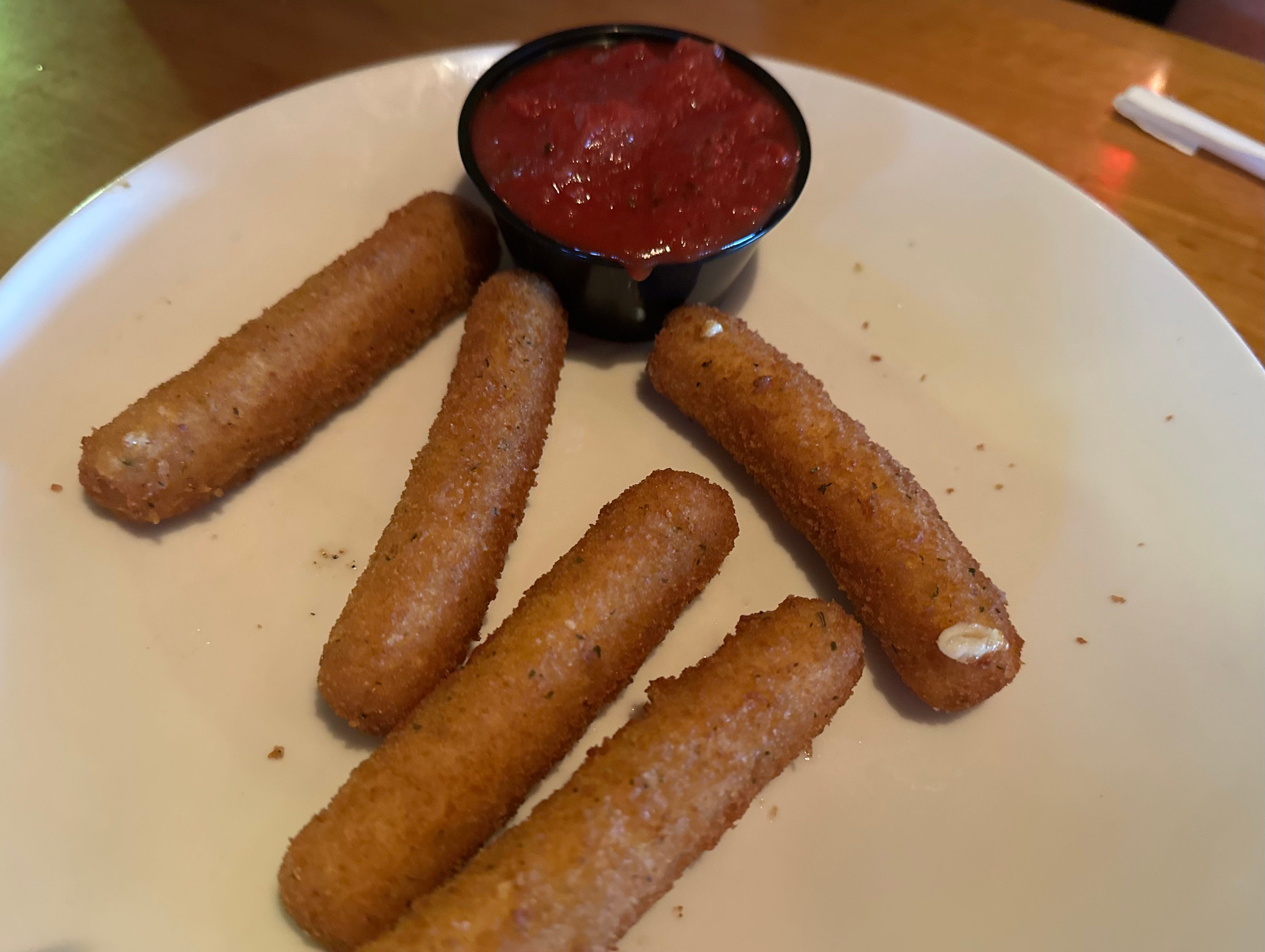 Mozarella sticks at Applebees