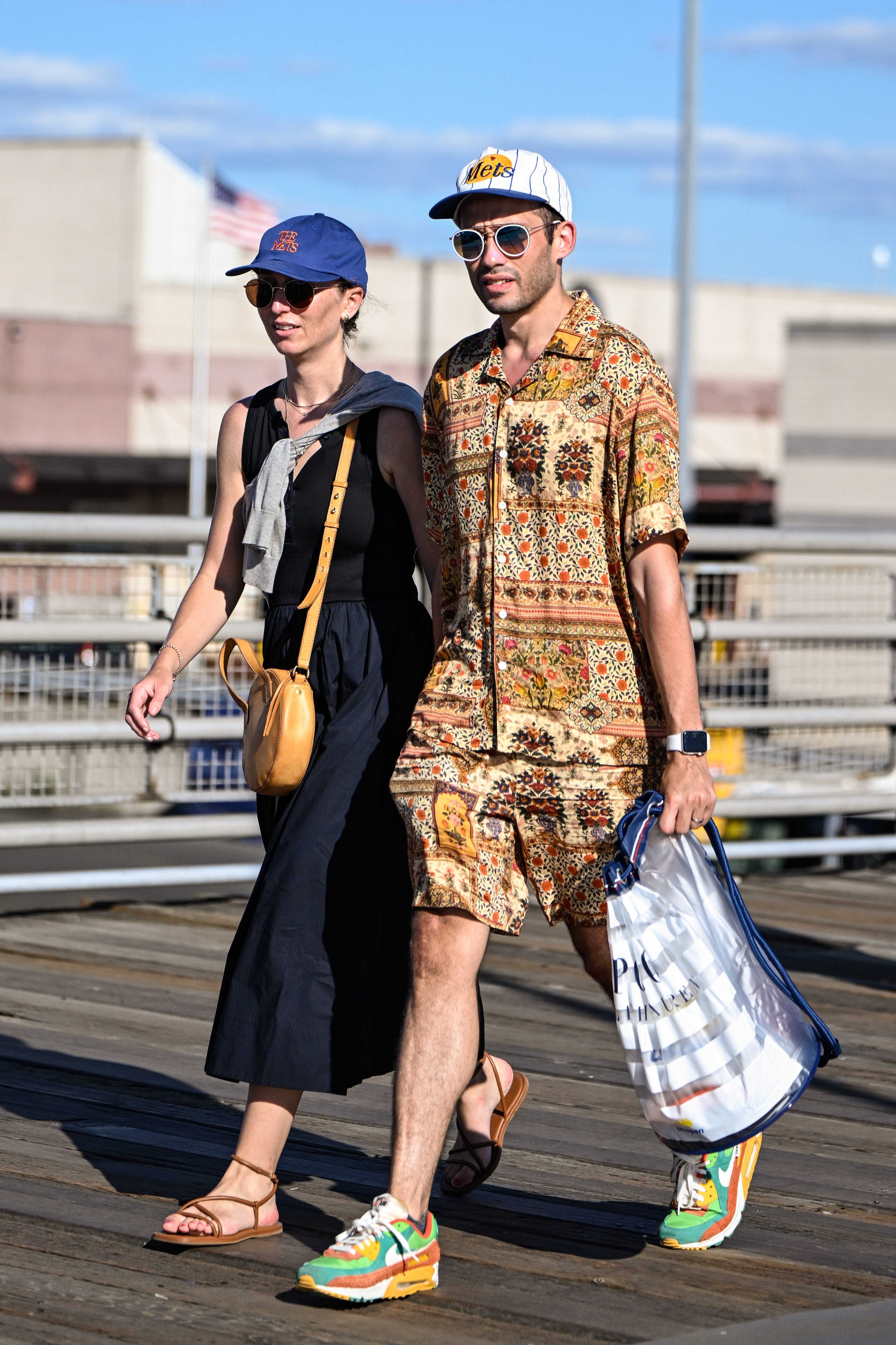 A couple at the US Open.