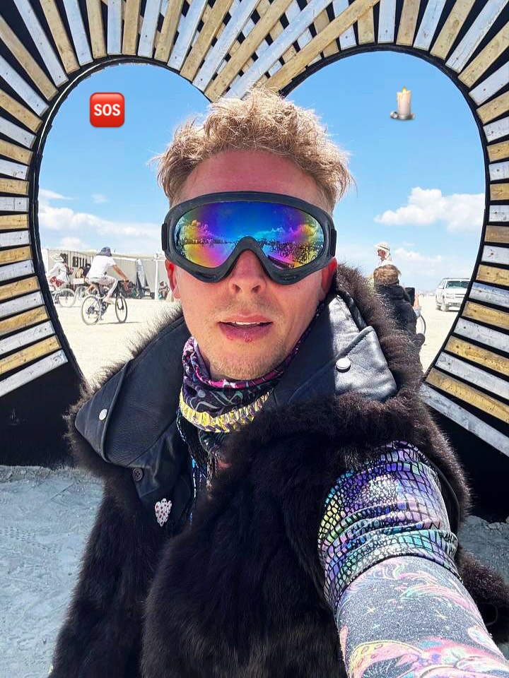 Vadim Kruglov, 37, was found dead at the desert festival last Saturday.