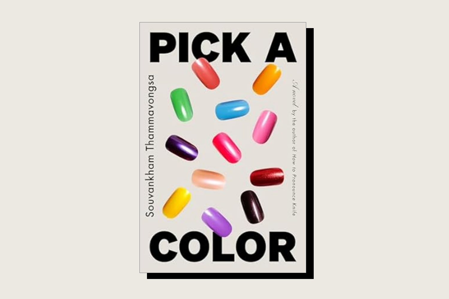 The book cover for Pick a Color